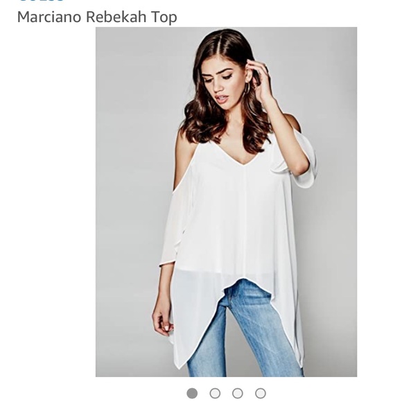 Marciano Rebekah Top - In Coral - NEW - Picture 1 of 14